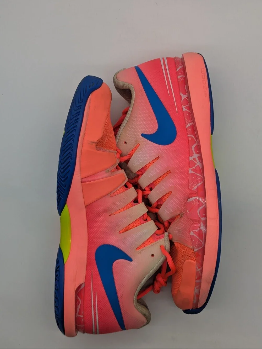 Nike Court Zoom Vapor Tour Hot Punch Pink Tennis Shoes Men's Size 11 FB2664-600